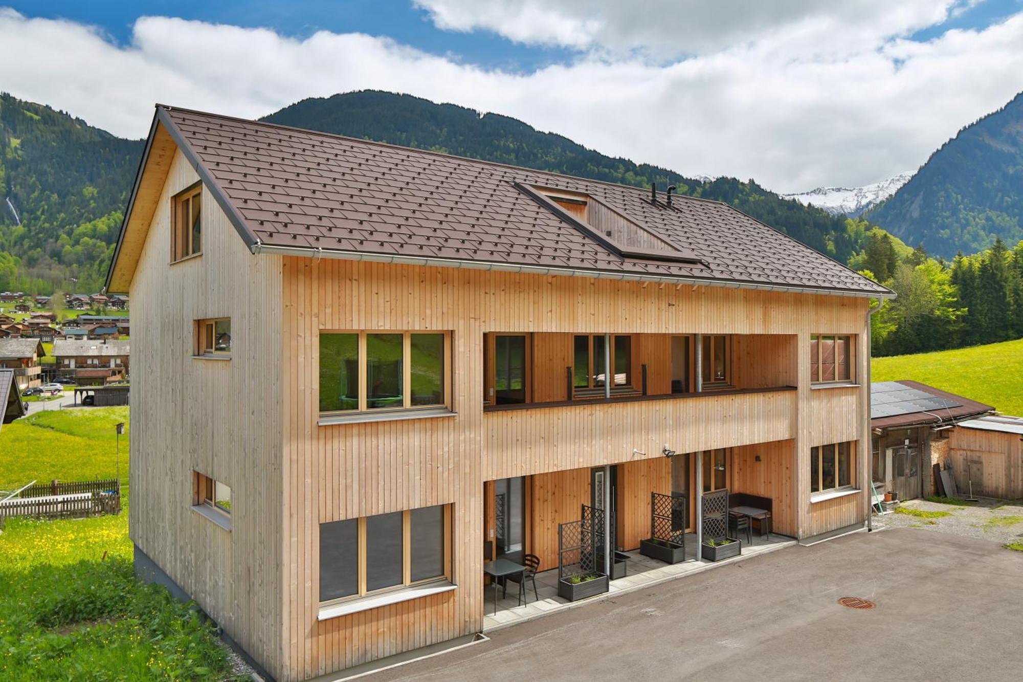 Bergreich Appartement 4 Schoppernau Esterno foto